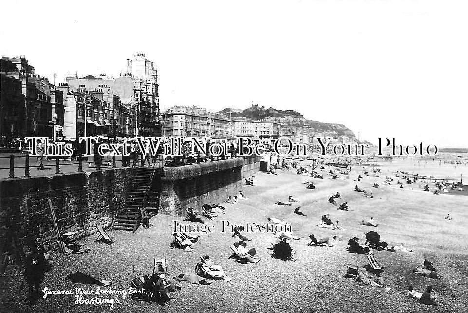 SX 1915 - General View Looking East, Hastings, Sussex