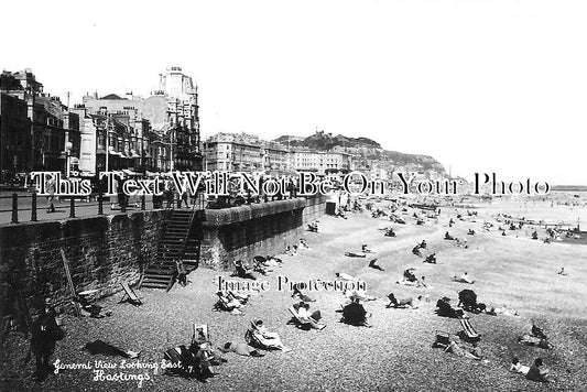 SX 1915 - General View Looking East, Hastings, Sussex