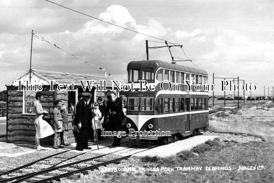 SX 1916 - Princes Park Tramway Terminus, Eastbourne, Sussex