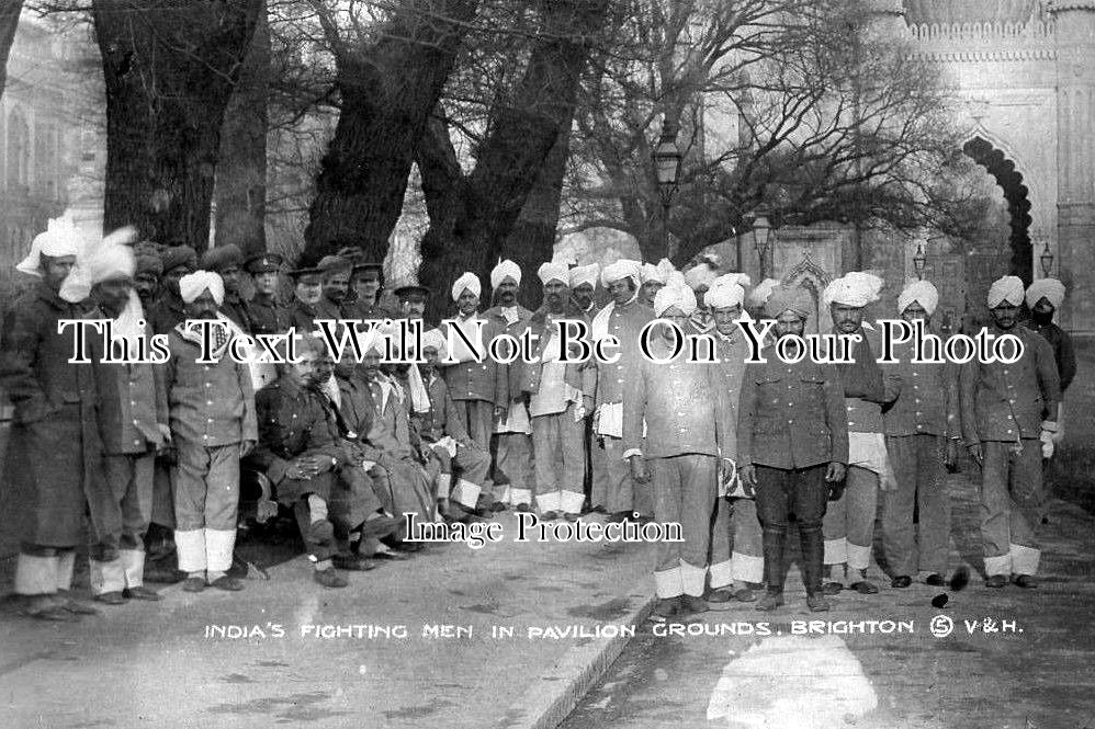 SX 1926 - Indias Fighting Men, Brighton Pavilion, Sussex WW1