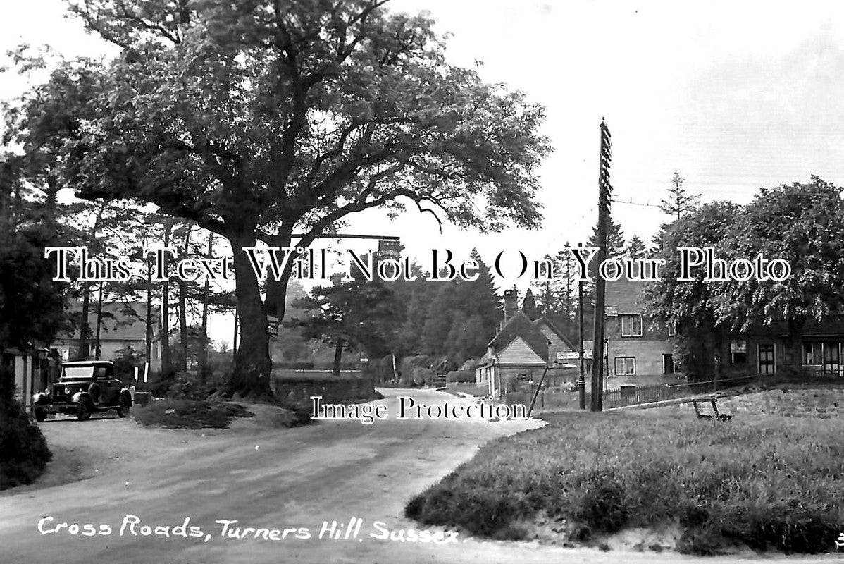 SX 1931 - Turners Hill Cross Roads, Sussex