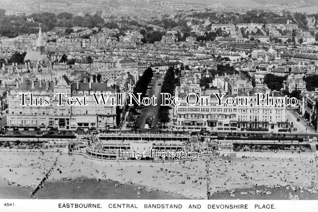 SX 1966 - Air Aerial View Of Eastbourne, Sussex c1946