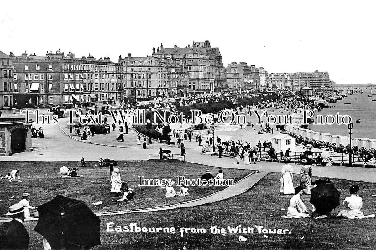 SX 1982 - Eastbourne From The Wish Tower, Sussex