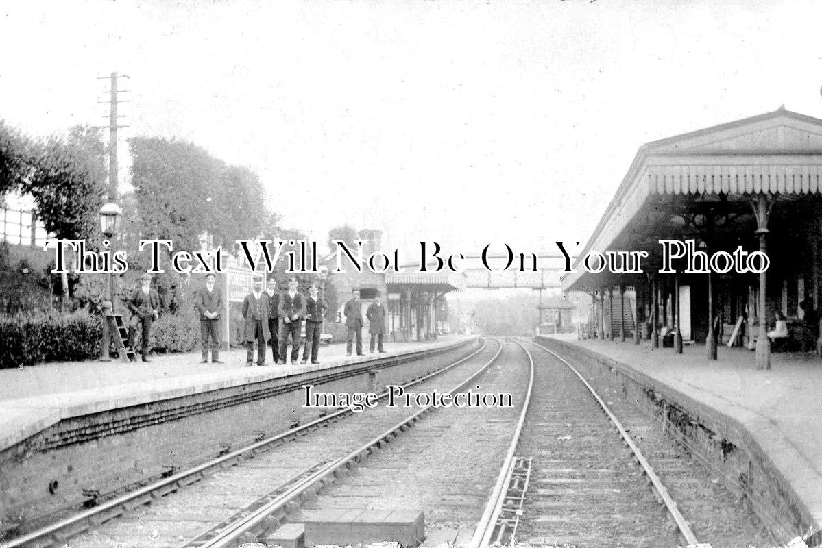 SX 1989 - Forest Row Railway Station, Sussex c1908