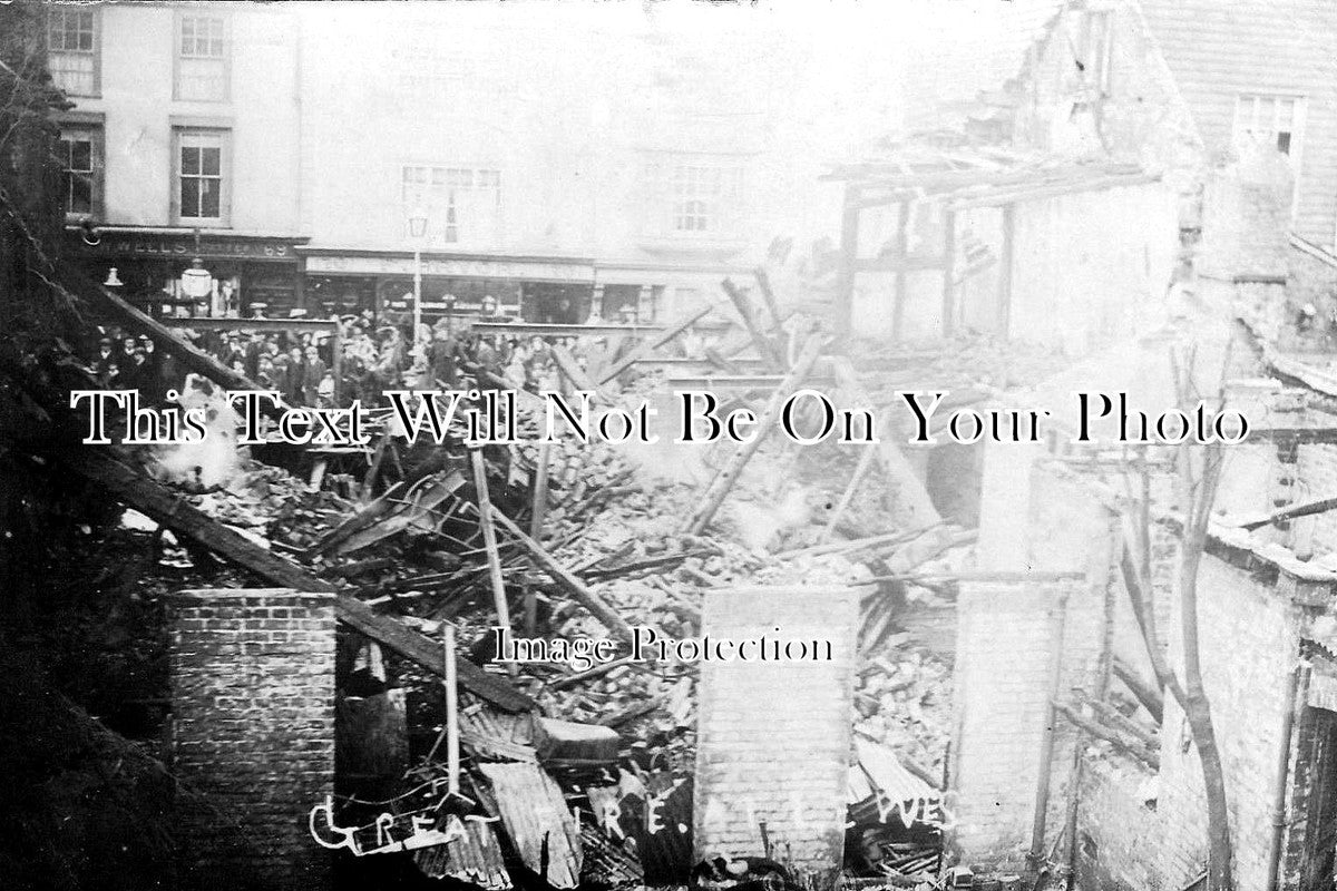 SX 1997 - Great Fire At Lewes, Sussex