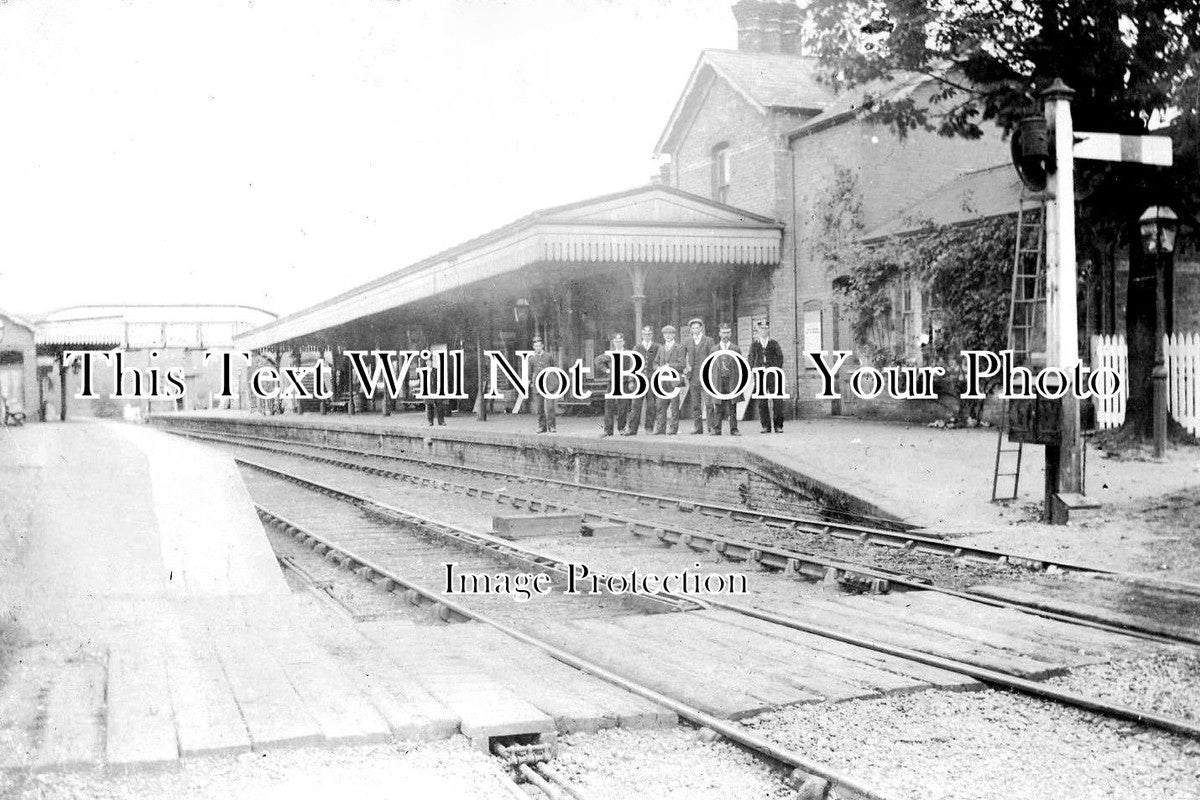 SX 2007 - Forest Row Railway Station Interior, Sussex c1908