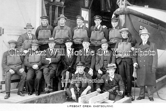 SX 2029 - Lifeboat Crew, Eastbourne, Sussex