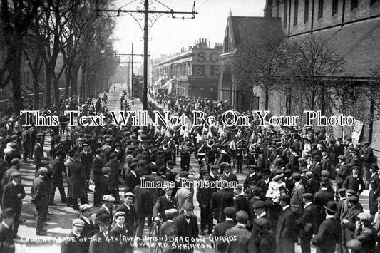 SX 205 - Church Parade, Dragoon Guards, Lewes Road, Brighton, Sussex