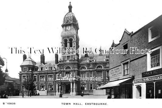 SX 2062 - Town Hall, Eastbourne, Sussex c1918