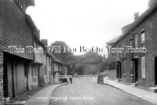 SX 2068 - Church Street, Steyning, Sussex c1915