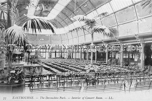 SX 209 - Interior Of Concert Room, Devonshire Park, Eastbourne, Sussex