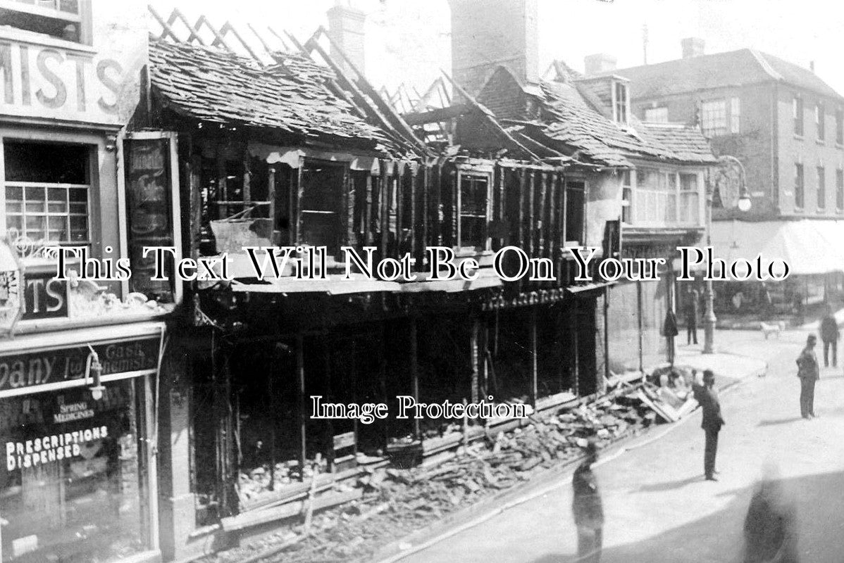 SX 2096 - Shop Fire, Horsham, Sussex