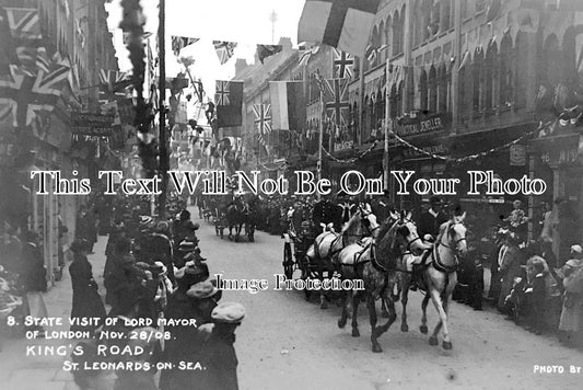 SX 2121 - Lord Mayor Of London Visit, St Leonards On Sea, Sussex 1908