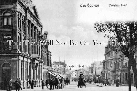 SX 213 - Terminus Road, Eastbourne, Sussex c1910