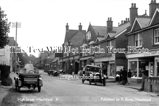 SX 2130 - High Street, Heathfield, Sussex c1930
