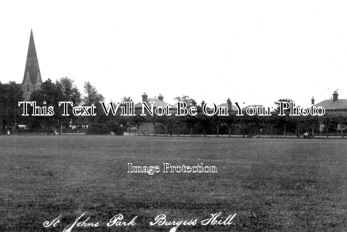 SX 2160 - St Johns Park, Burgess Hill, Sussex c1914
