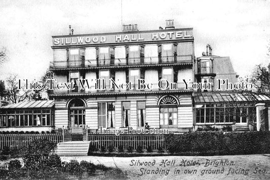 SX 2166 - Sillwood Hall Hotel, Brighton, Sussex c1908