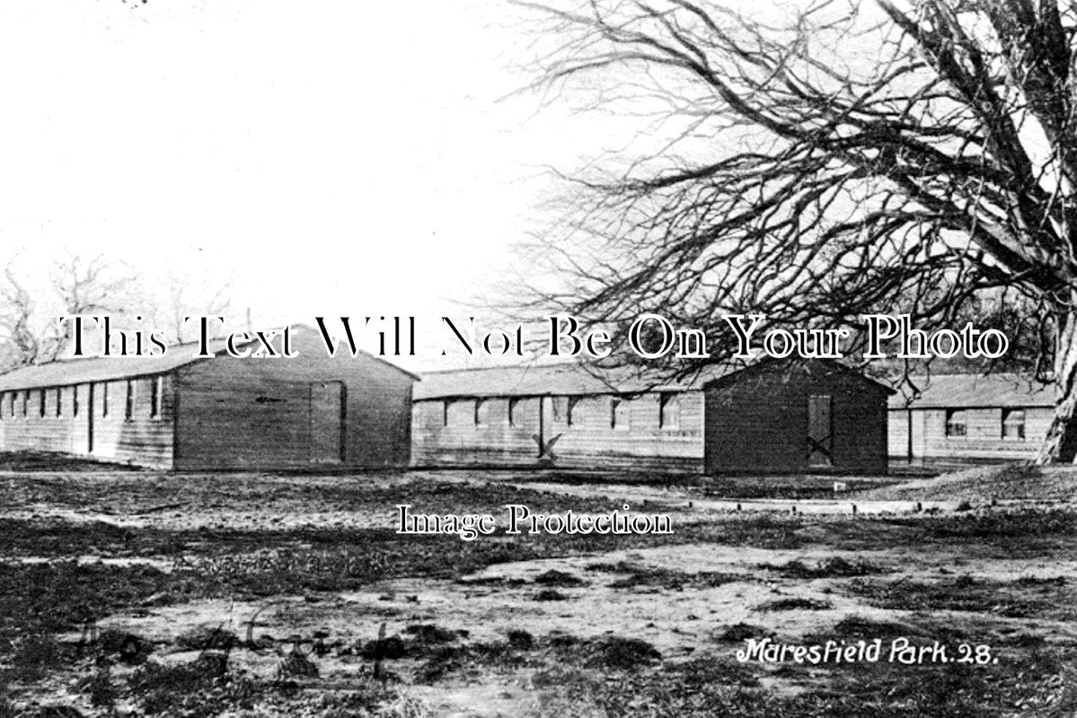 SX 2187 - Maresfield Park Army Camp, Sussex WW1 1917