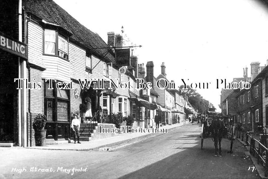 SX 2217 - High Street, Mayfield, Sussex c1915