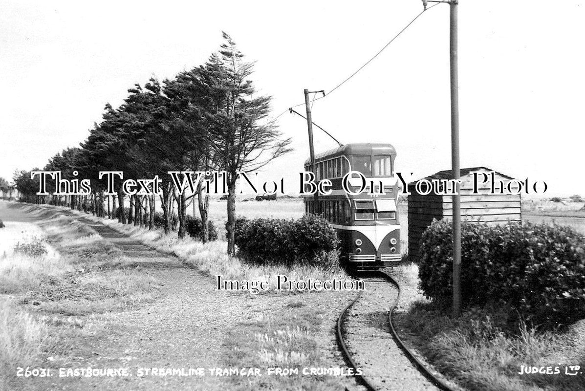 SX 2220 - Tramcar From Crumbles, Eastbourne, Sussex