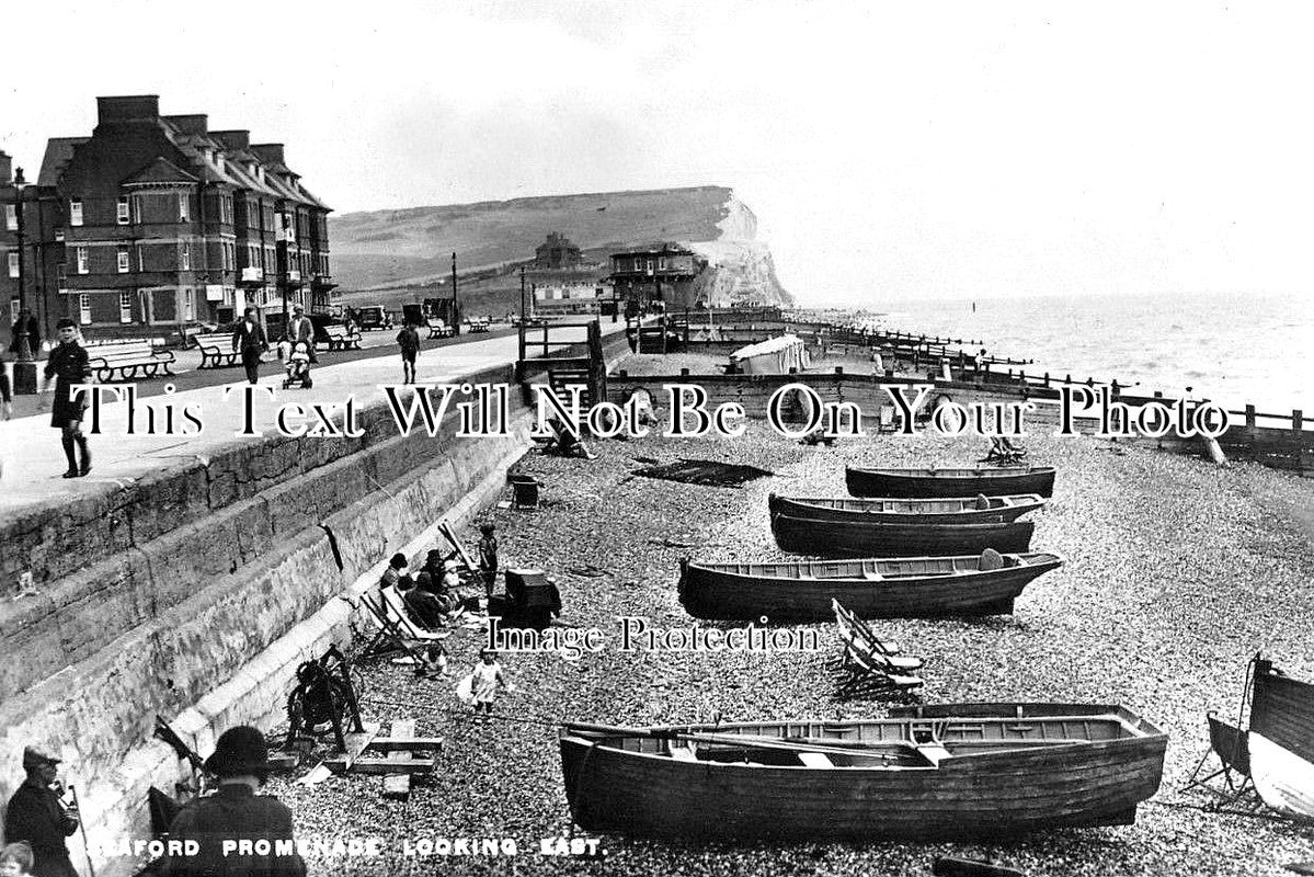 SX 2229 - Seaford Promenade, Sussex c1949