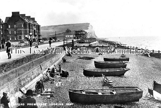 SX 2229 - Seaford Promenade, Sussex c1949