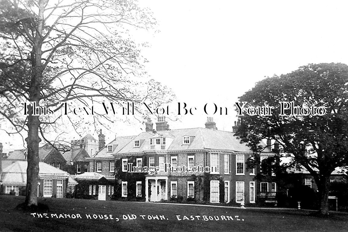 SX 2261 - The Manor House, Old Town, Eastbourne, Sussex c1908