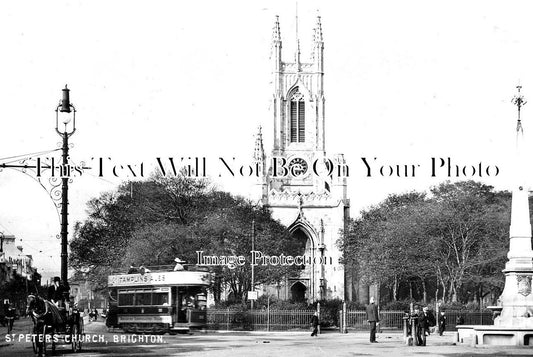 SX 2265 - St Peters Church, Brighton, Sussex c1907