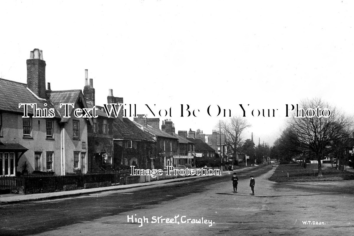 SX 2271 - High Street, Crawley, Sussex c1911