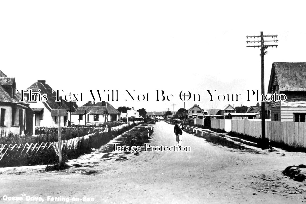 SX 2272 - Ocean Drive, Ferring On Sea, Sussex c1930