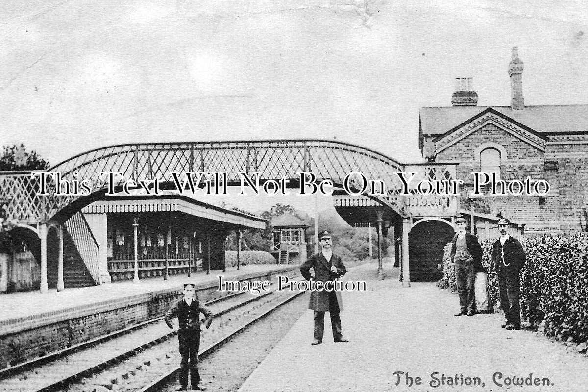 SX 229 - Cowden Railway Station, Sussex c1906