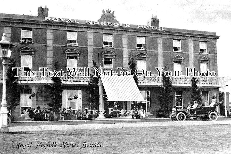 SX 2290 - Royal Norfolk Hotel, Bognor, Sussex c1912