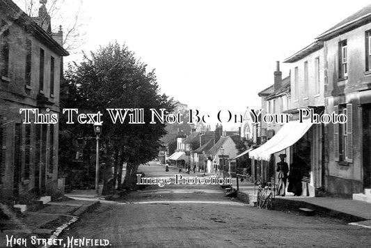 SX 2303 - High Street, Henfield, Sussex c1910