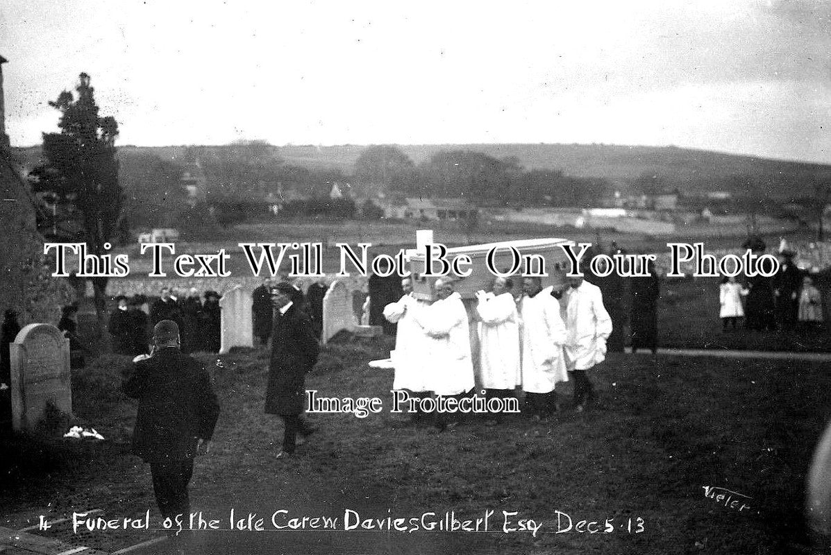 SX 2315 - Funeral Of Carew Davies Gilbert, Eastbourne, Sussex 1913