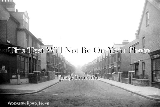 SX 2366 - Addison Road, Hove, Sussex c1910
