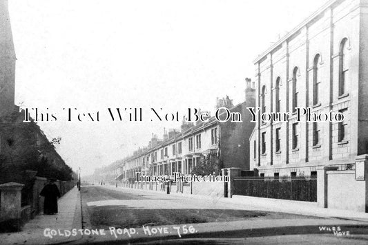 SX 2371 - Goldstone Road, Hove, Sussex c1908
