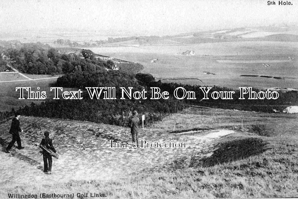 SX 238 - 9th Hole, Willingdon Golf Links, Eastbourne, Sussex