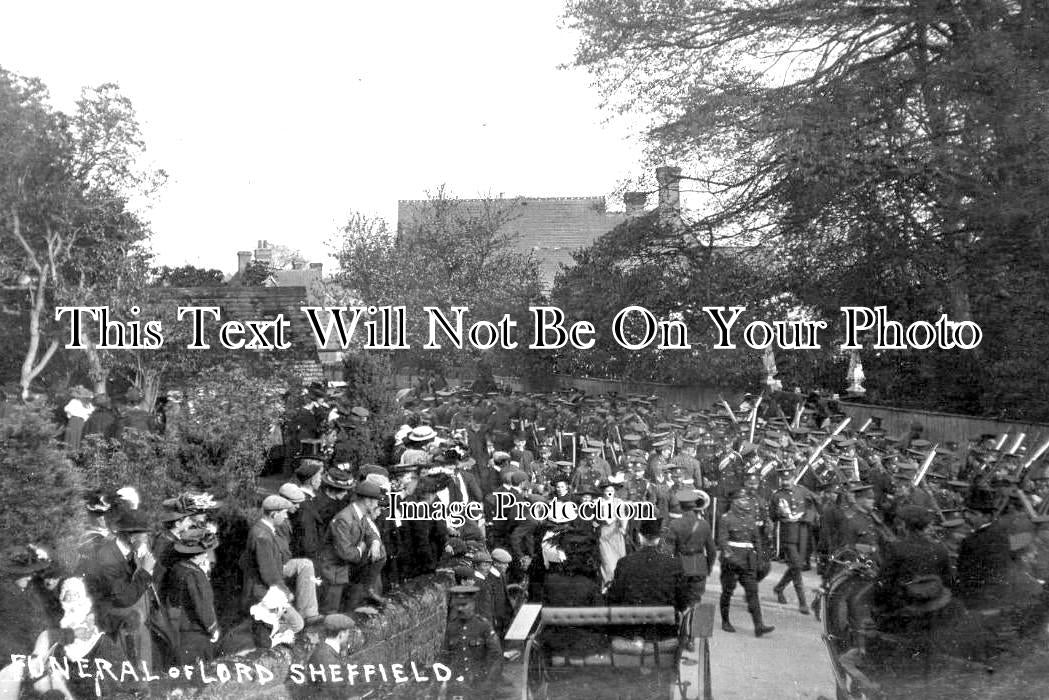 SX 2411 - Funeral Of Lord Sheffield, Sussex