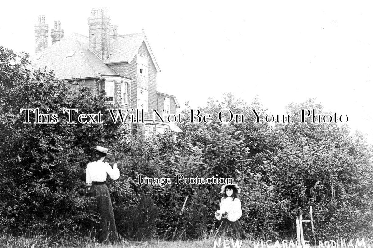 SX 2417 - New Vicarage, Bodiam Bodiham, Sussex c1905