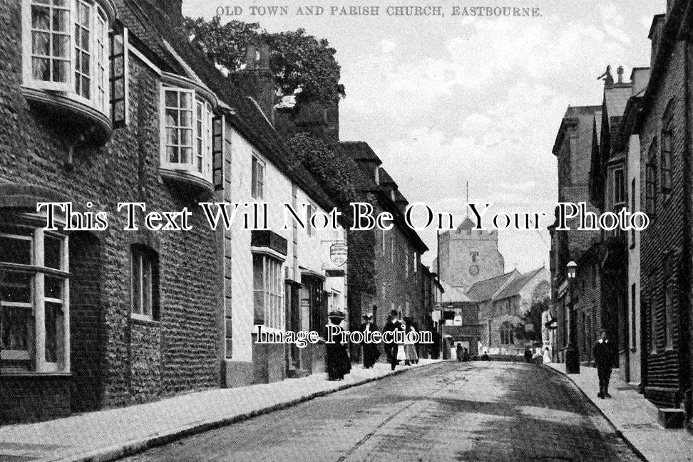 SX 242 - Old Town & Parish Church, Eastbourne, Sussex