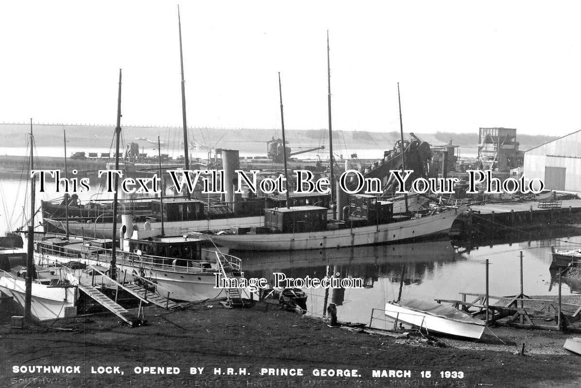 SX 2431 - Southwick Lock, Sussex