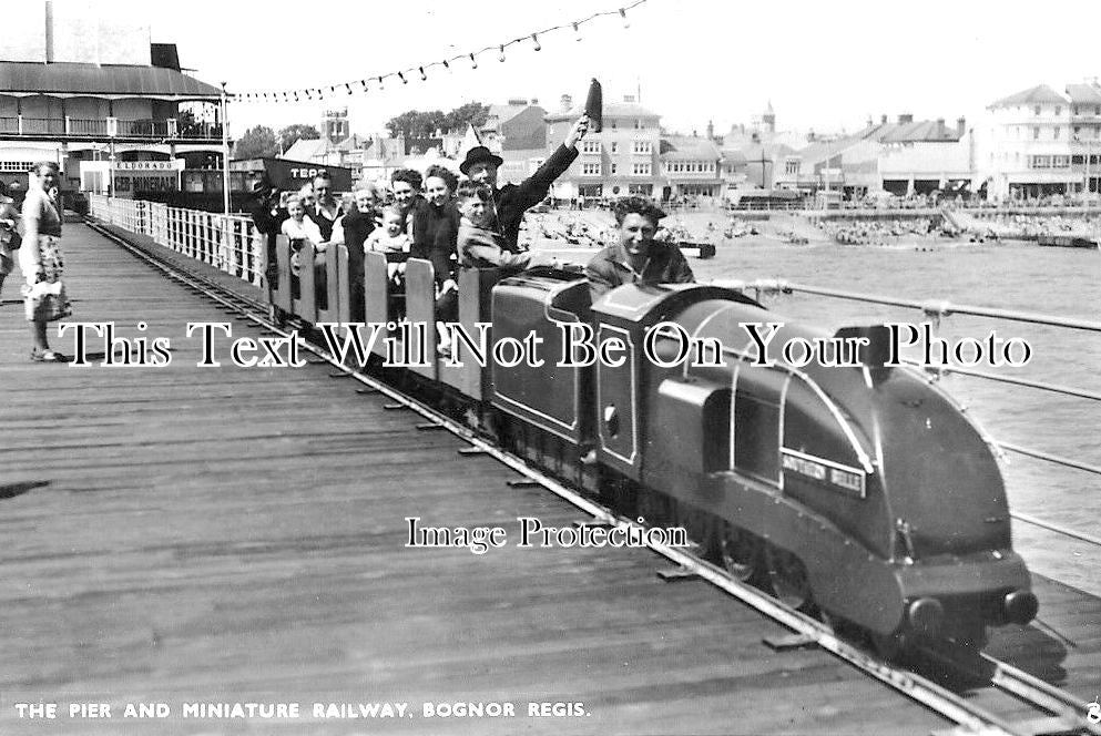 SX 2432 - The Pier & Miniature Railway, Bognor Regis, Sussex