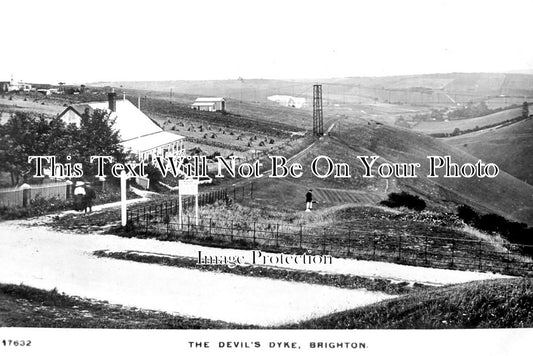 SX 2433 - The Devils Dyke, Brighton, Sussex c1911