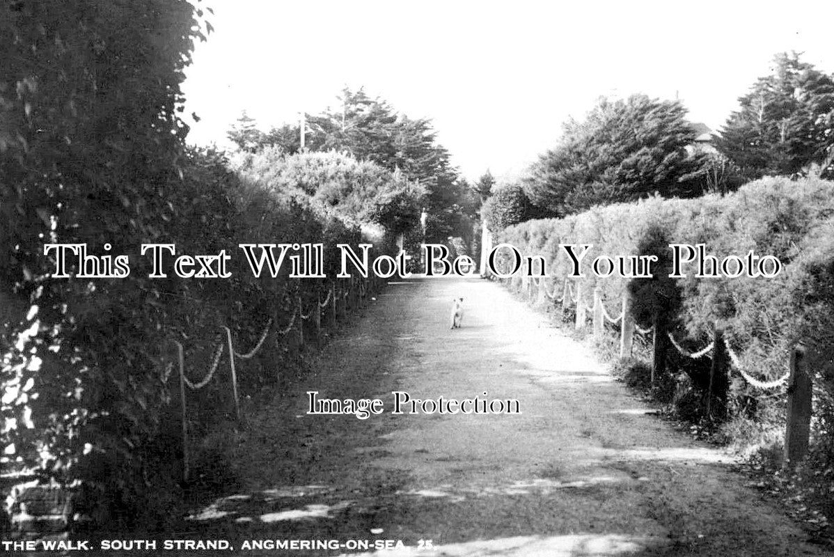 SX 2443 - The Walk, South Strand, Angmering On Sea, Sussex