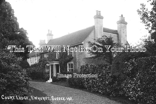 SX 2458 - Court Lodge, Ewhurst, Sussex