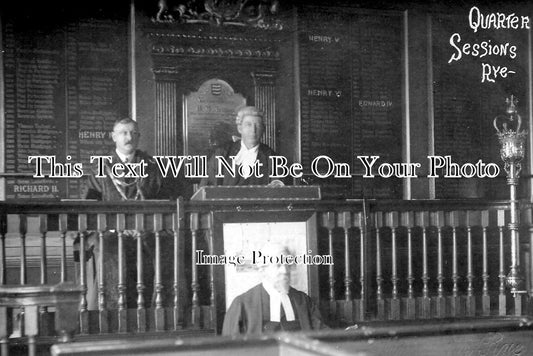 SX 2459 - Rye Quarter Sessions, Sussex