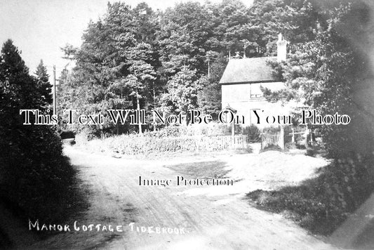 SX 2464 - Manor Cottage, Tidebrook, Sussex c1915