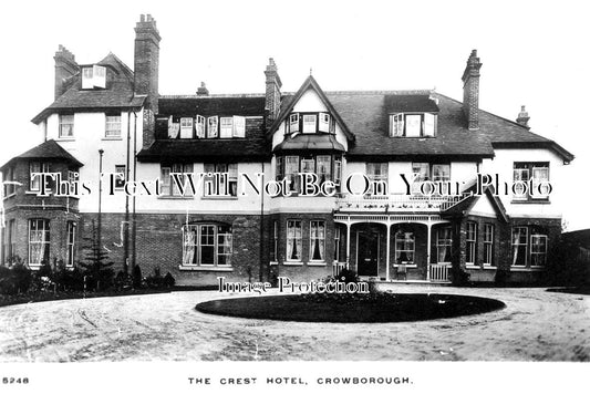 SX 2468 - Crest Hotel, Crowborough, Sussex c1908