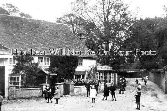 SX 2474 - The Square, Findon, Sussex c1911