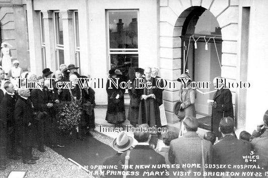 SX 2477 - Opening Of New Nurses Home, Brighton, Sussex